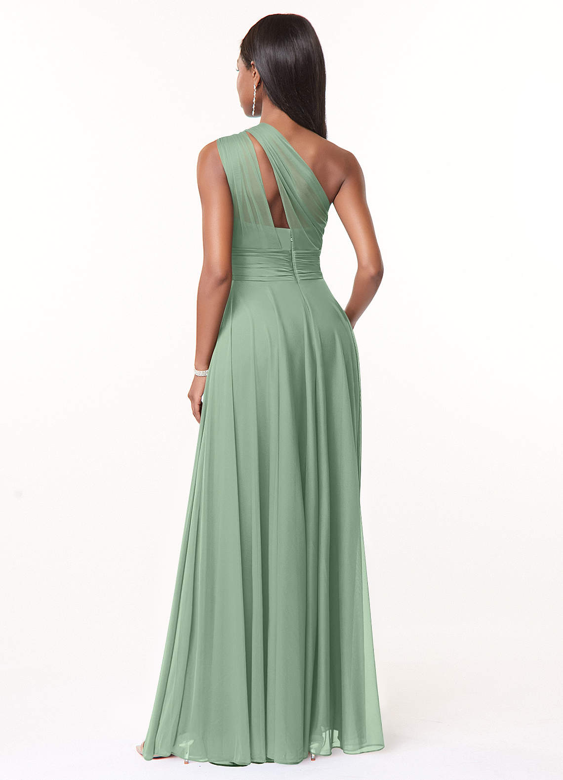 A-Line One Shoulder Dress