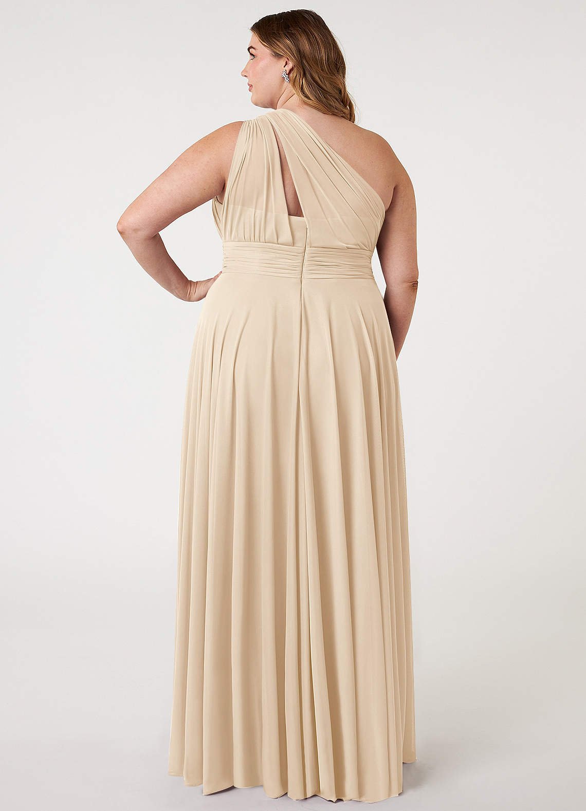 A-Line One Shoulder Dress