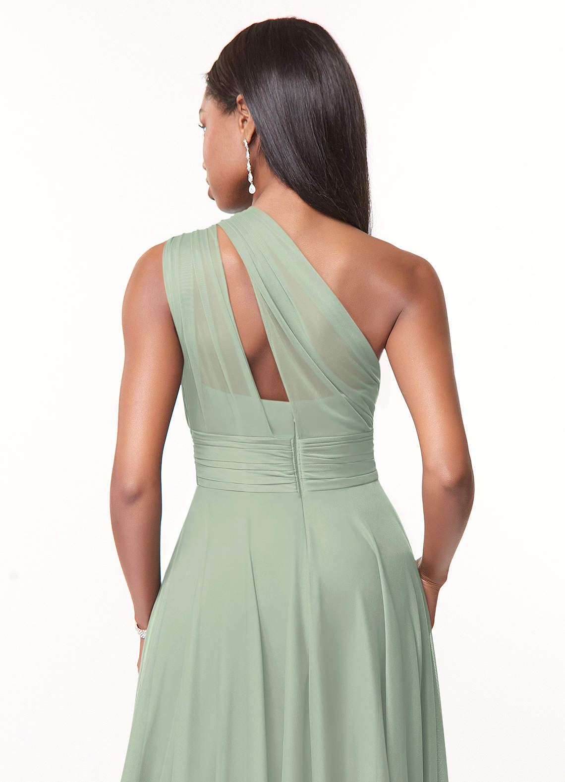 A-Line One Shoulder Dress