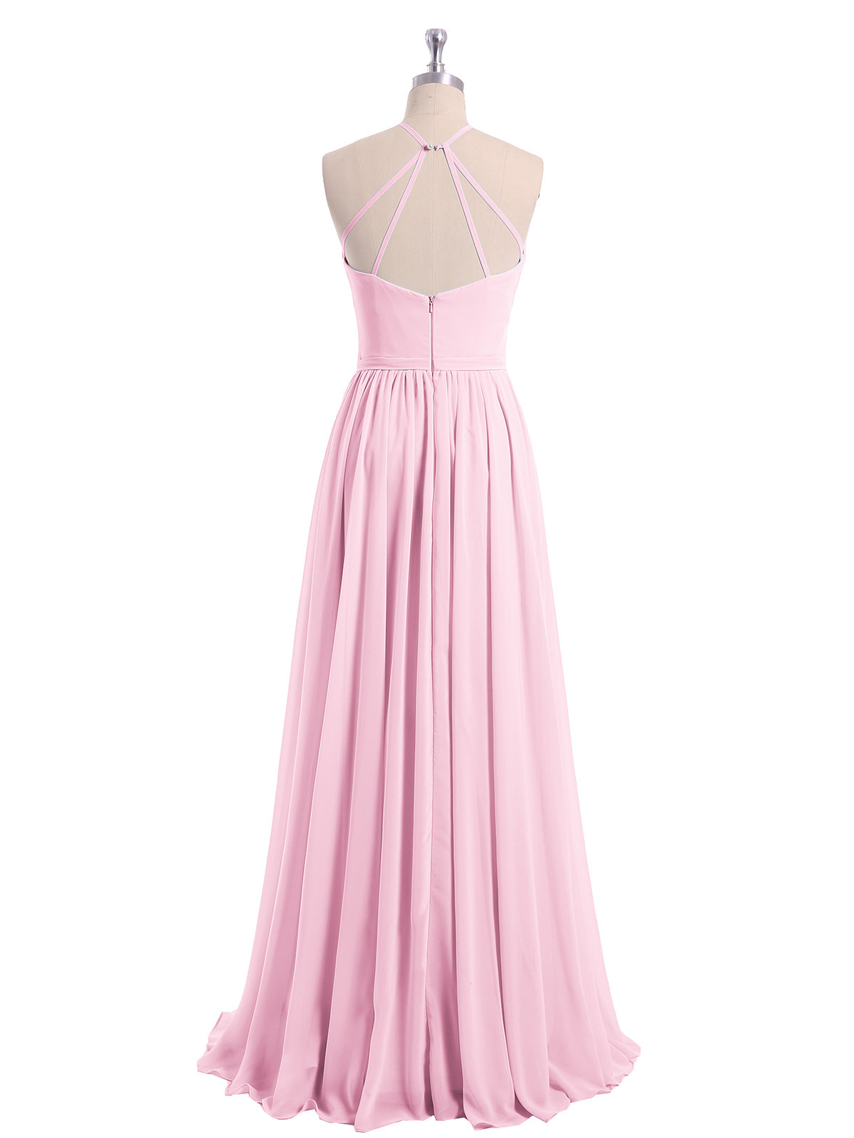 Halter Chiffon Dress