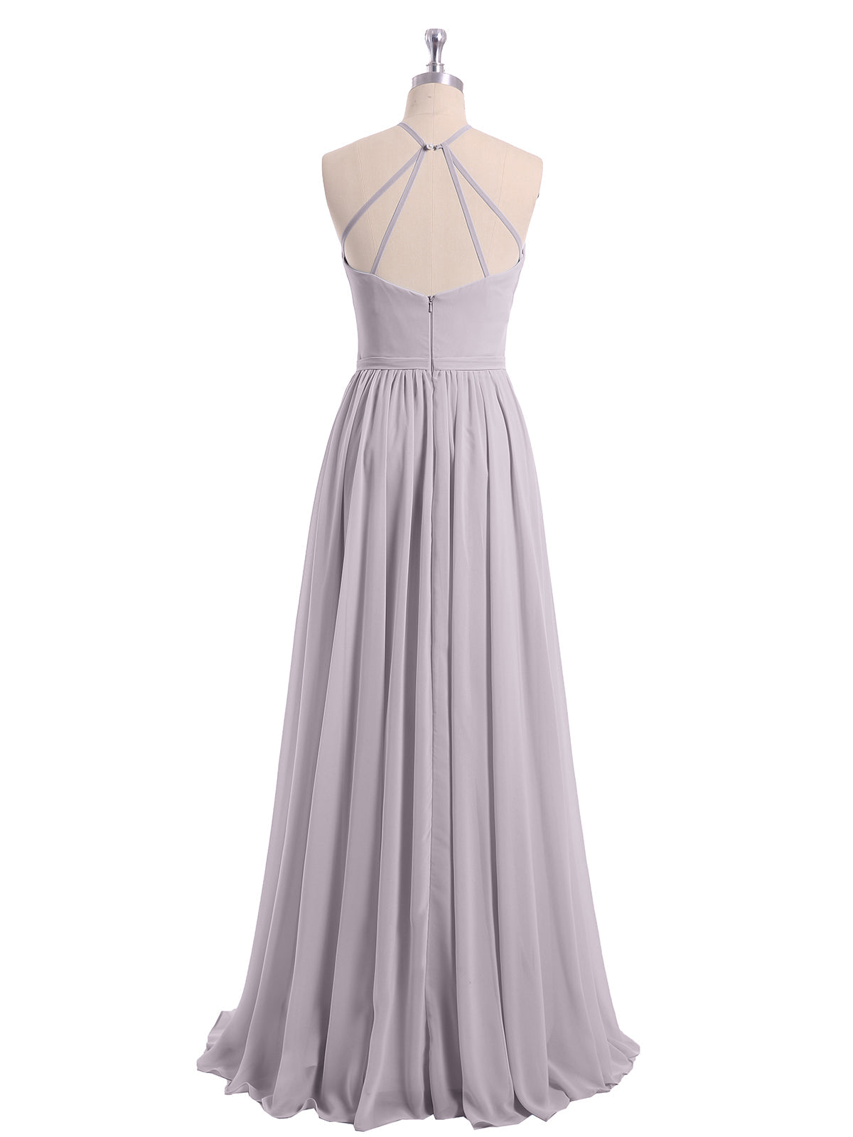 Halter Chiffon Dress