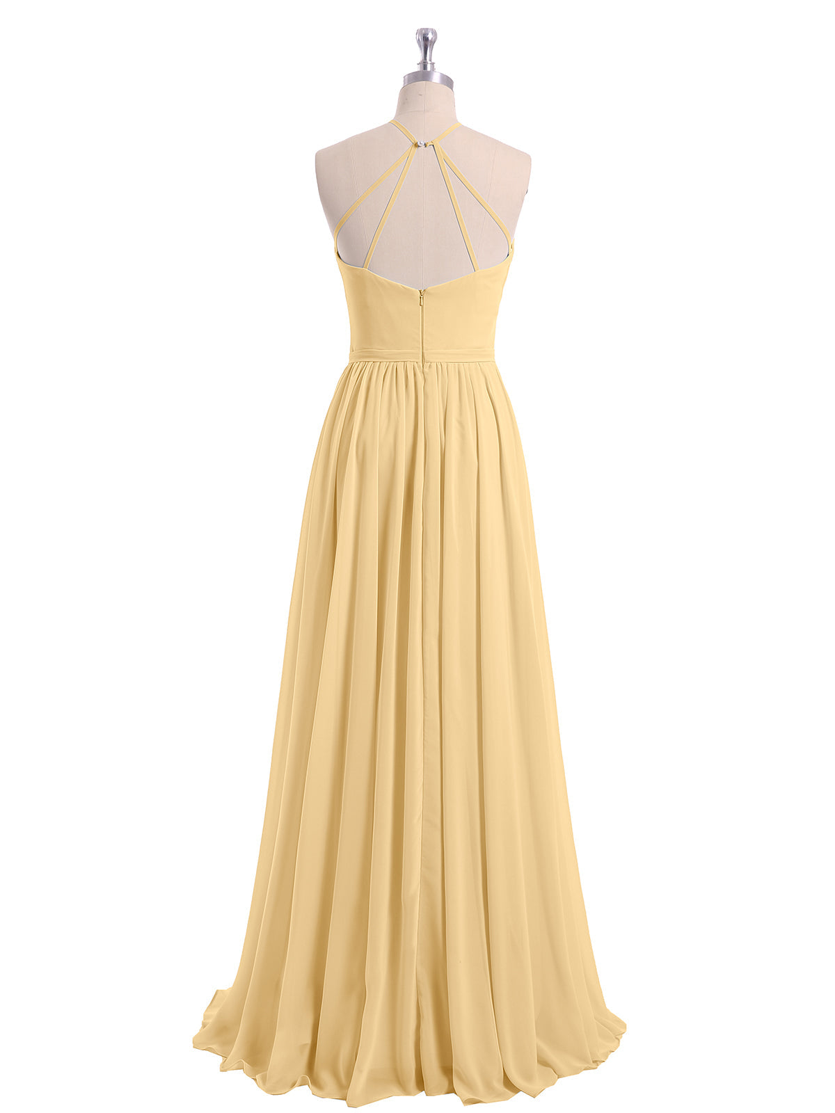 Halter Chiffon Dress