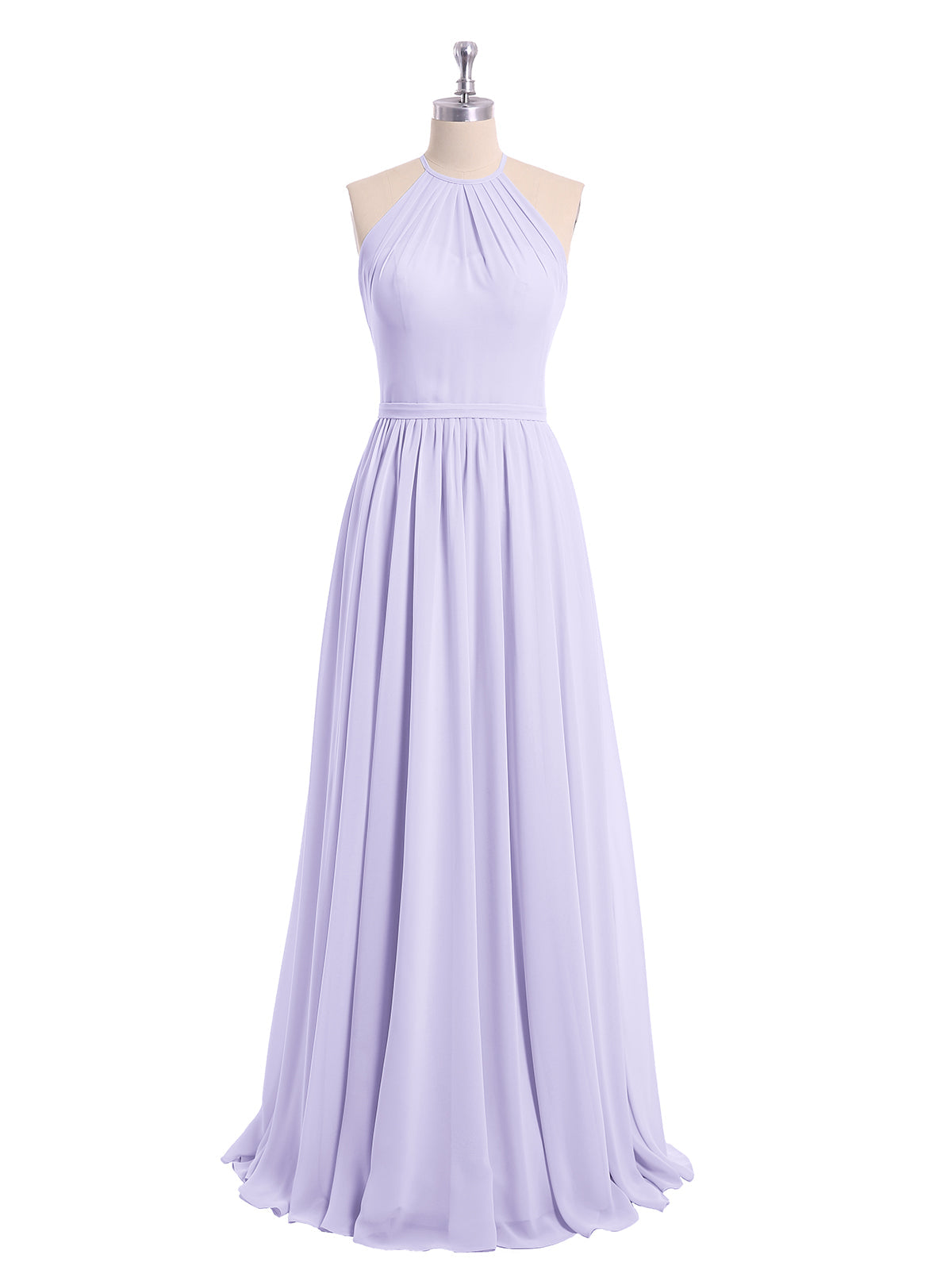 Halter Chiffon Dress