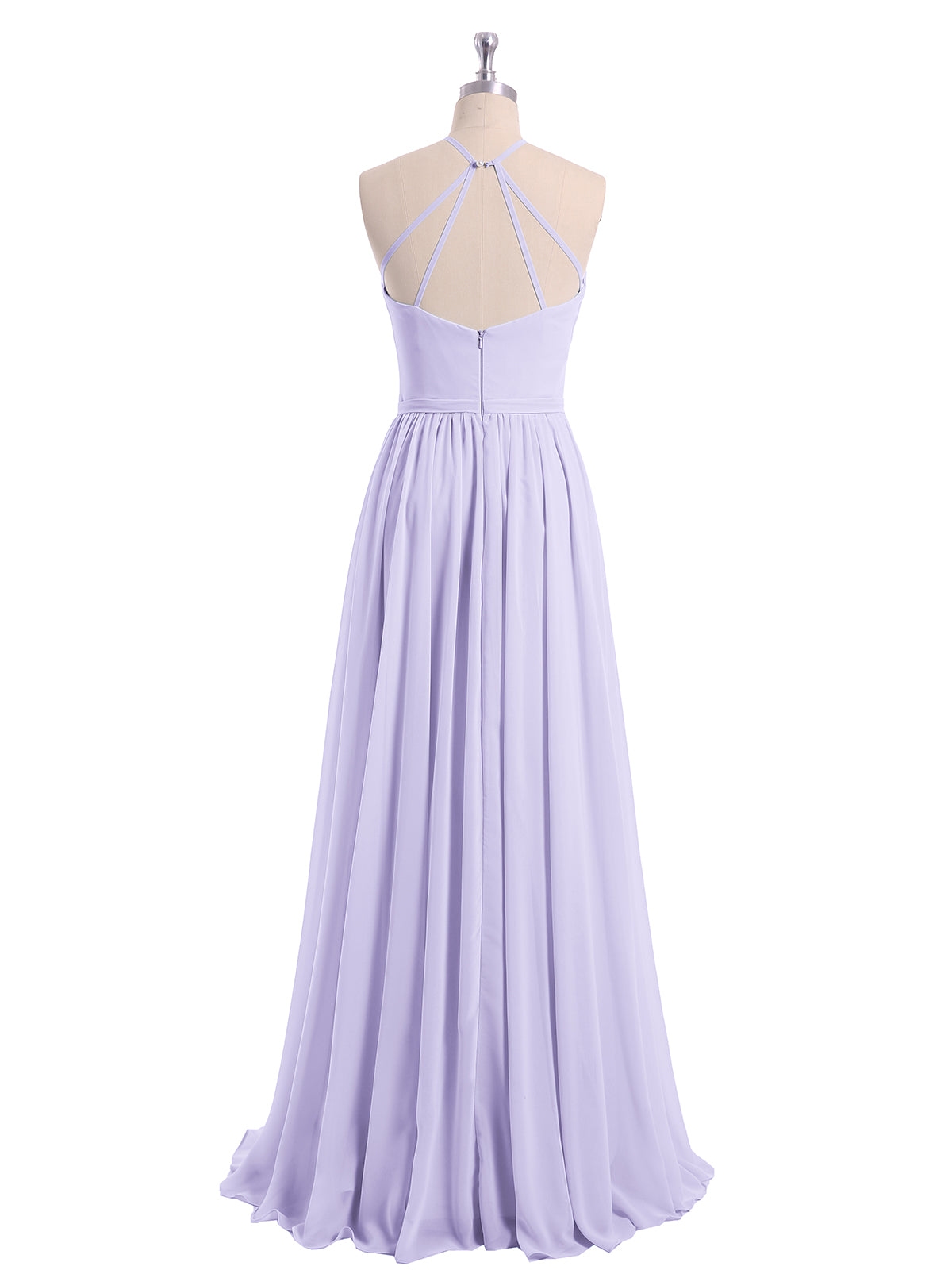 Halter Chiffon Dress