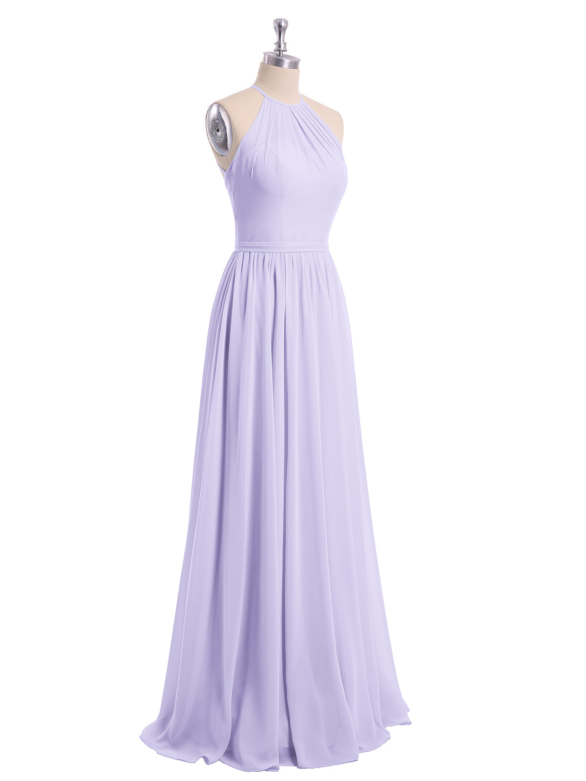 Halter Chiffon Dress