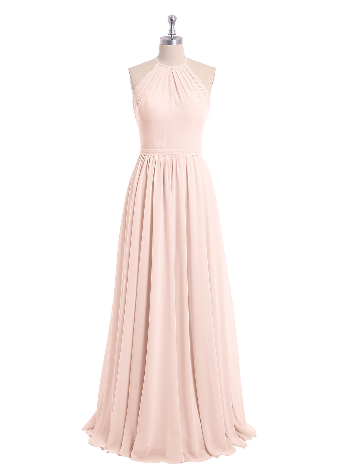 Halter Chiffon Dress