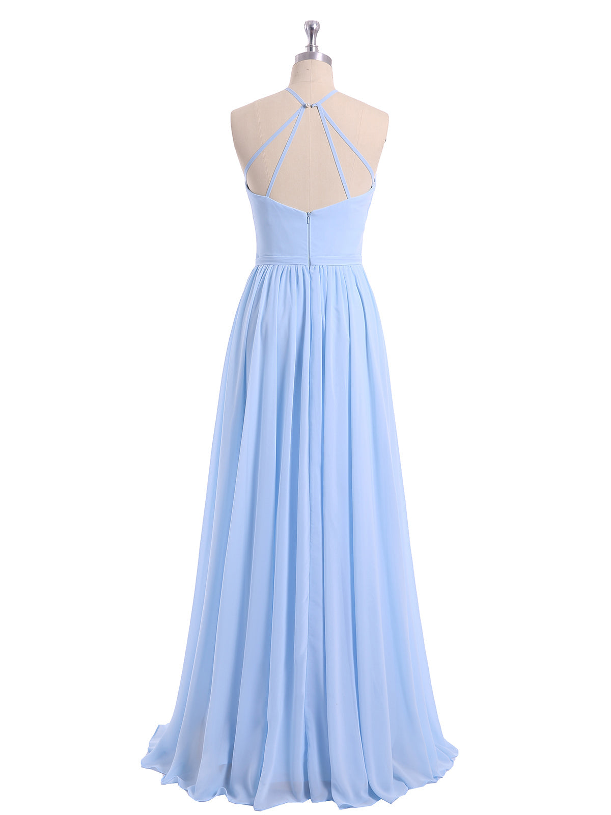 Halter Chiffon Dress