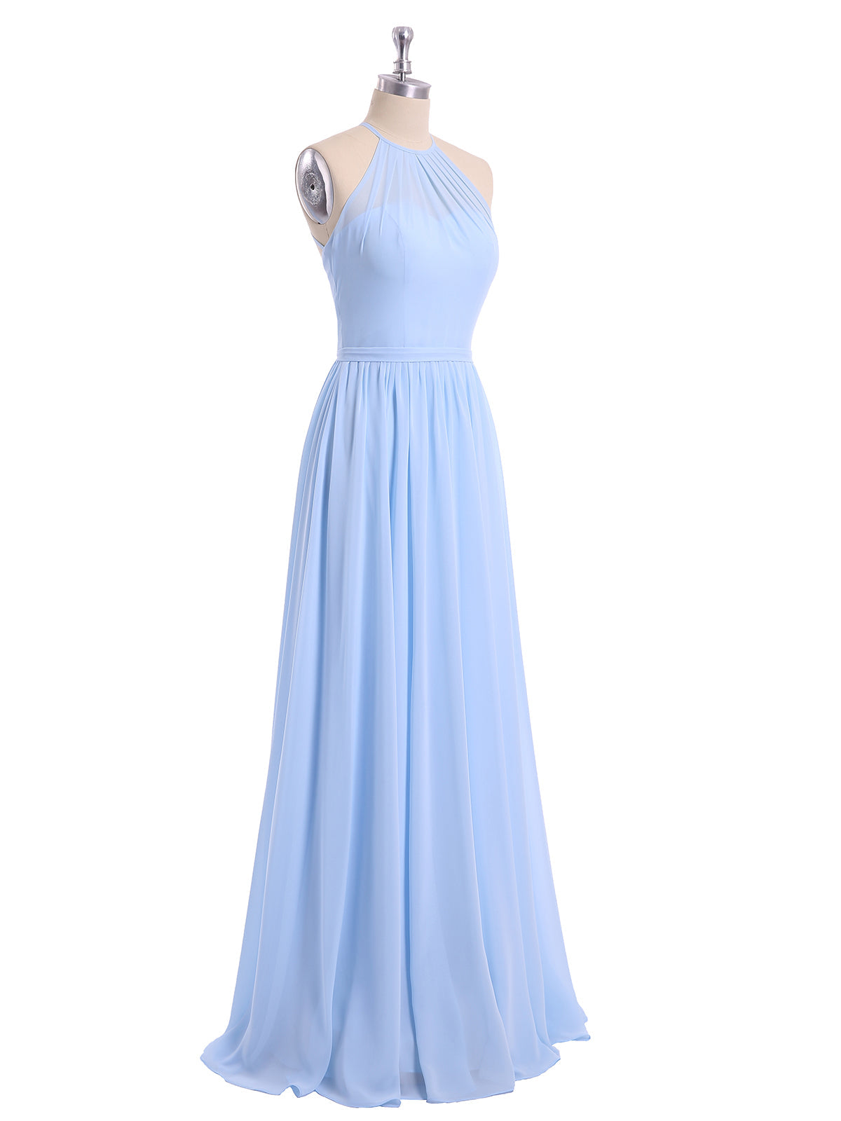 Halter Chiffon Dress