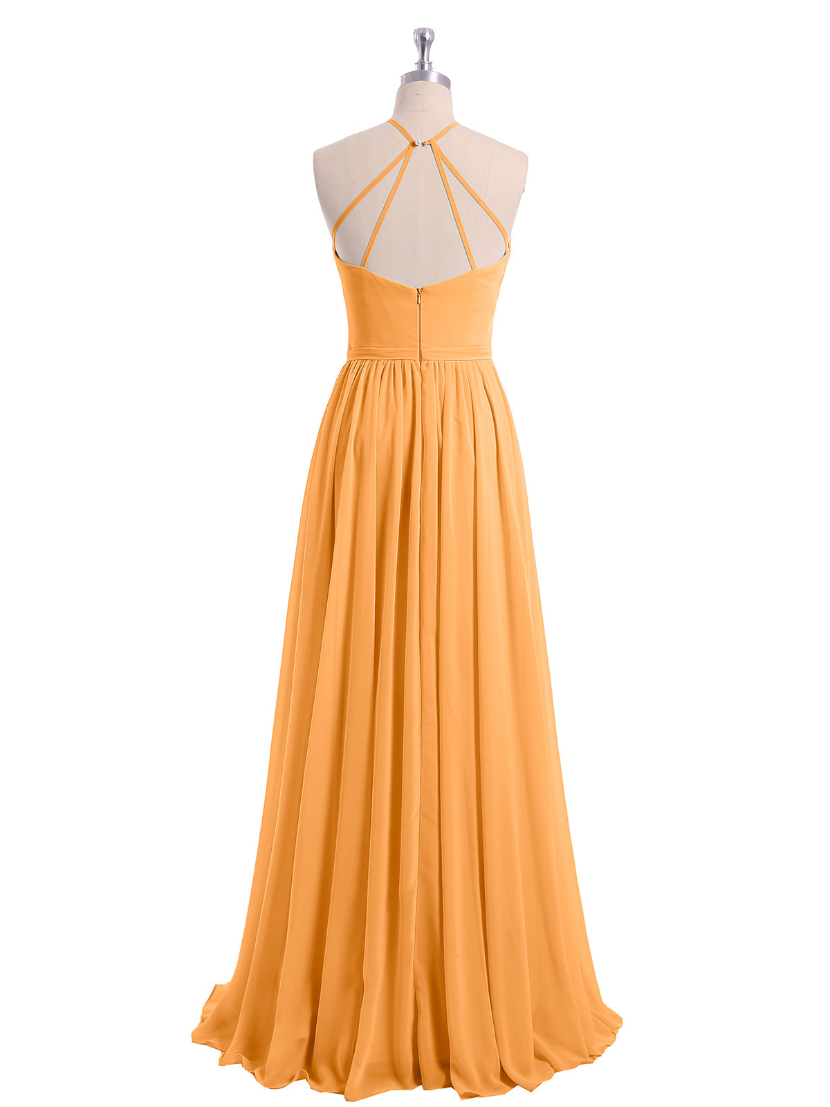 Halter Chiffon Dress