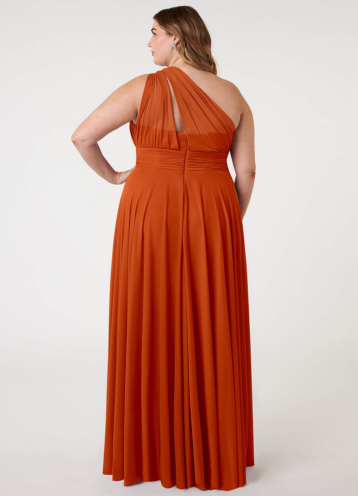 A-Line One Shoulder Dress