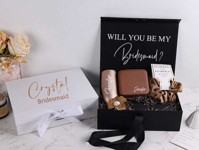 Personalized Bridesmaid Gift Box Set