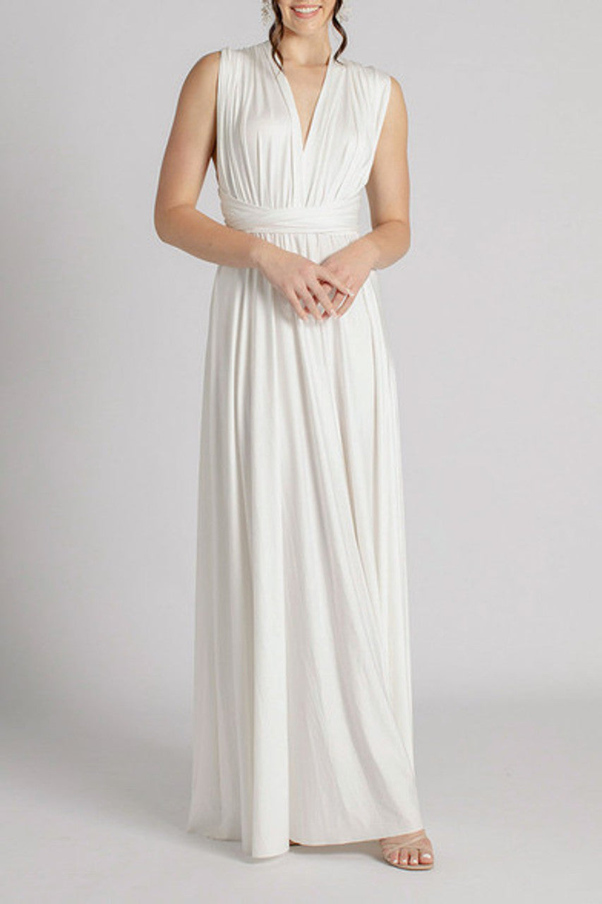 MultiWrap Infinity dress Ivory