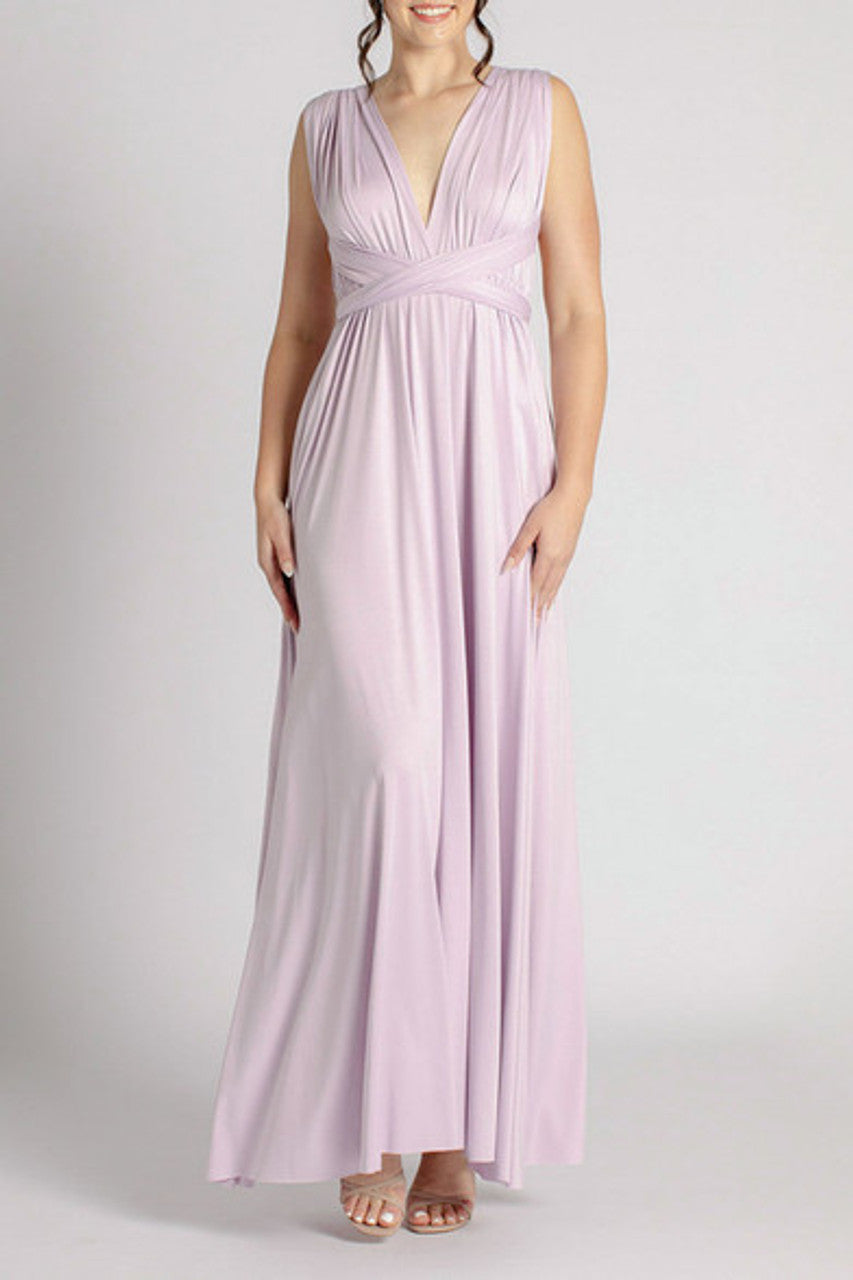 MultiWrap Infinity dress Light Purple