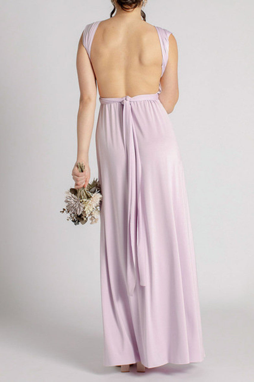 MultiWrap Infinity dress Light Purple