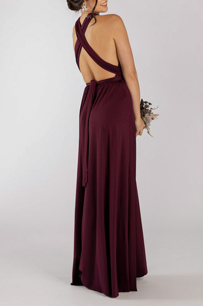 MultiWrap Infinity dress Mulberry