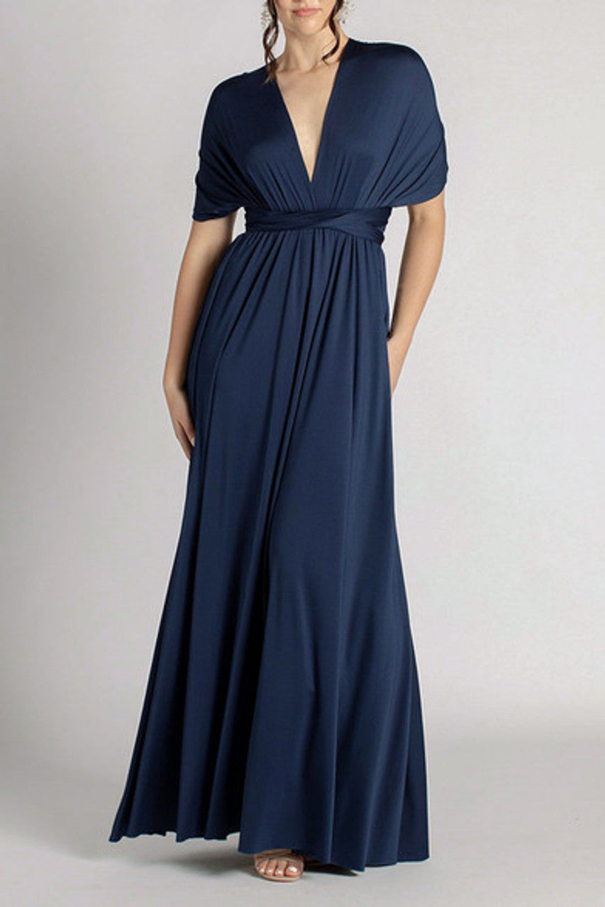 MultiWrap Infinity dress Navy