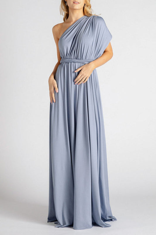 MultiWrap Infinity dress Steel Blue