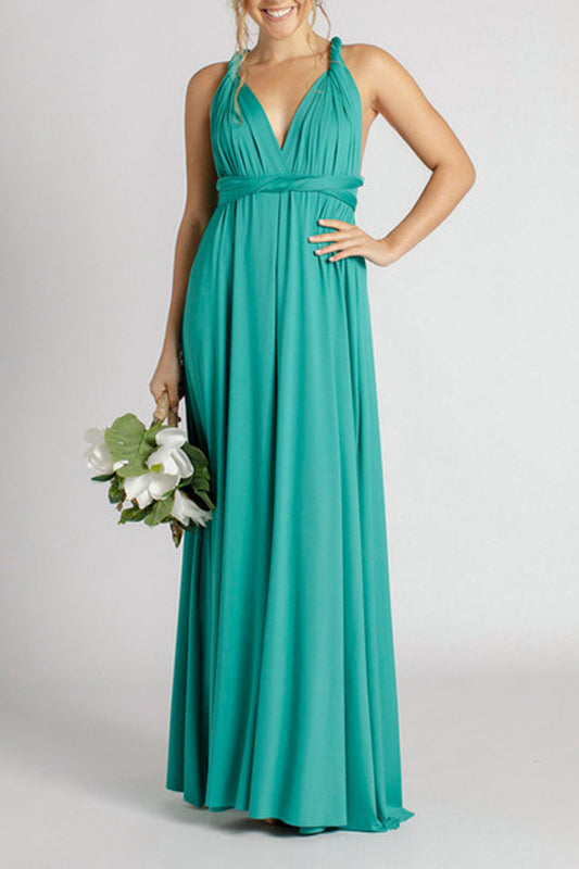 MultiWrap Infinity dress Teal